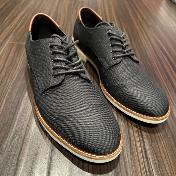 Calvin Klein Men's Bernard Slip On Dress Shoes Black Size 10.5 M